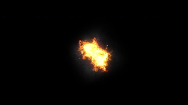 Consecutive shots gun fire animation