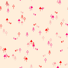 All Over Design Seamless Pattern With Some Texture Digital Print Textile