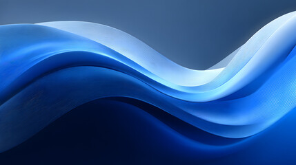 Fototapeta premium Abstract blue wavy line graphic design for web and PT backgrounds