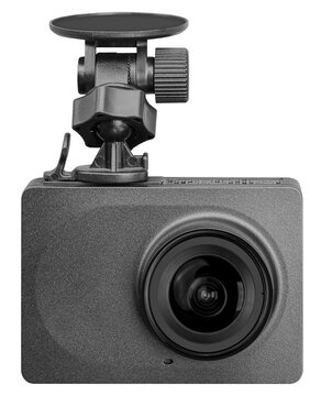 Black car dash camera
