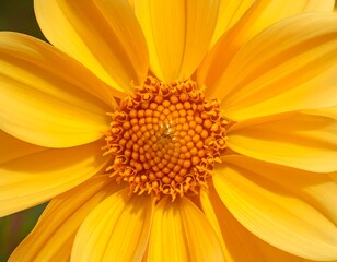 Close-up of a bright yellow flower (1)