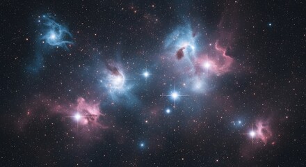 Cosmic Symphony Celestial Wonders in the Vastness of Space