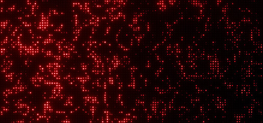 Glittering Red Background With Red Pattern for Christmas Decor