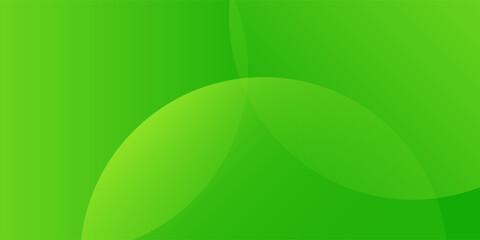Abstract green circle background trendy. Fluid shapes composition. Modern design