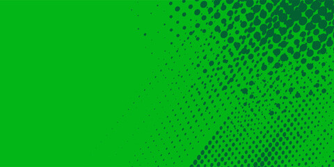 Dots halftone yellow green color pattern gradient texture background.