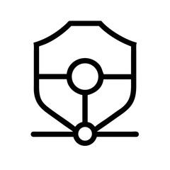 Policeman With Arms Folded, Wearing Uniform and Sunglasses Premium Vector. Shield, Protection, Security Vector Icon, Isolated Silhouette Vector Icon.

