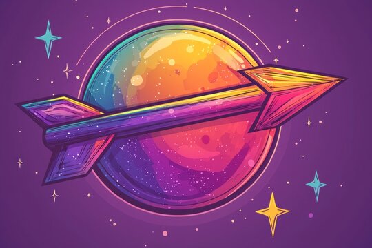 Sagittarius Zodiac Sign Isolated On Background. Horoscope. Sagittarius Horoscope Symbol. Astrological Sagittarius Design. Sagittarius Sign Icon. Detailed Sagittarius Zodiac Emblem. Astrology.