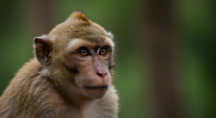 Obraz premium Closeup monkey portrait
