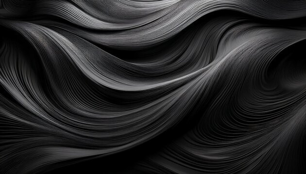 abstract black wave texture background
