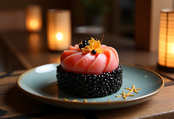 Gourmet Dessert: Artful Presentation