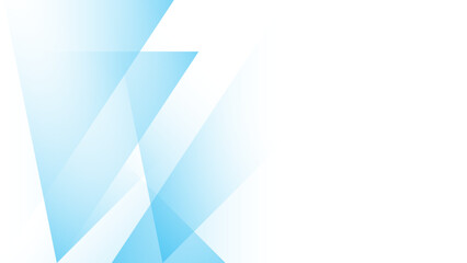 Fototapeta premium Abstract futuristic geometric blue white color triangle shape background overlap layer polygonal modern seamless background. Vector illustration.