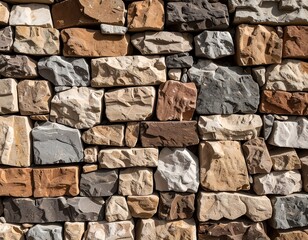 Close-up view of a stone wall (2)