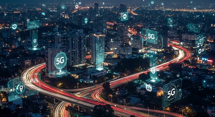 Cityscape 5 g network