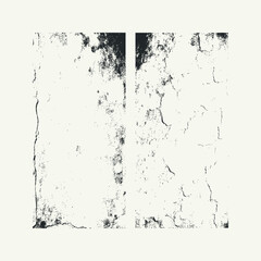 Fototapeta premium Old crumbling plaster vector texture.