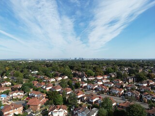 Aerial View Didsbury South Manchester