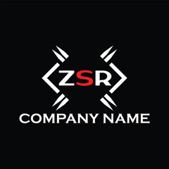 ZSR letter logo, ZSR letter logo design, ZSR monogram logo, ZSR corporate logo, ZSR creative logo