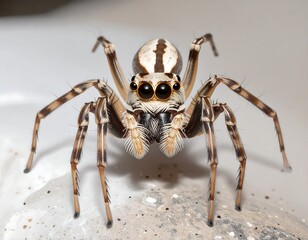 Fototapeta premium Close-up of a jumping spider