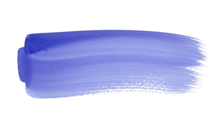 Vibrant blue and purple brush stroke art isolated on artistic texture