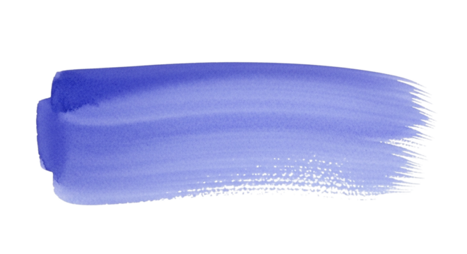 Vibrant blue and purple brush stroke art isolated on artistic texture