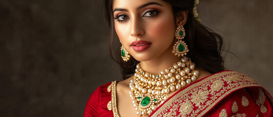 A perfectly executed studio portrait that embodies timeless elegance