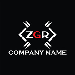 ZGR letter logo, ZGR letter logo design, ZGR monogram logo, ZGR corporate logo, ZGR creative logo