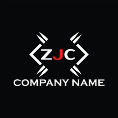 ZJC letter logo, ZJC letter logo design, ZJC monogram logo, ZJC corporate logo, ZJC creative logo