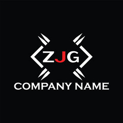 ZJG letter logo, ZJG letter logo design, ZJG monogram logo, ZJG corporate logo, ZJG creative logo