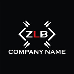 ZLB letter logo, ZLB letter logo design, ZLB monogram logo, ZLB corporate logo, ZLB creative logo