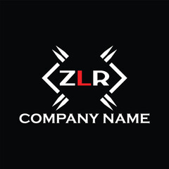 ZLR letter logo, ZLR letter logo design, ZLR monogram logo, ZLR corporate logo, ZLR creative logo