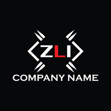 ZLI letter logo, ZLI letter logo design, ZLI monogram logo, ZLI corporate logo, ZLI creative logo