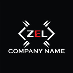 ZEL letter logo, ZEL letter logo design, ZEL monogram logo, ZEL corporate logo, ZEL creative logo