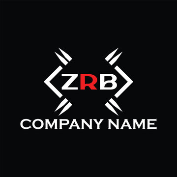ZRB letter logo, ZRB letter logo design, ZRB monogram logo, ZRB corporate logo, ZRB creative logo