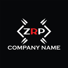 ZRP letter logo, ZRP letter logo design, ZRP monogram logo, ZRP corporate logo, ZRP creative logo