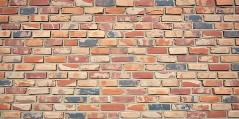 Rough, textured brick wall; aged stone surface, grungy, strong