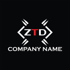 ZTD letter logo, ZTD letter logo design, ZTD monogram logo, ZTD corporate logo, ZTD creative logo