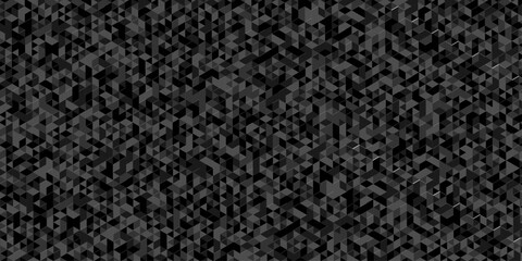Geometric black and gray cube square low polygon texture wallpaper. abstract surface creative diamond pattern corporate. minimal creative polygon Mosaic triangle overlap texture background.	