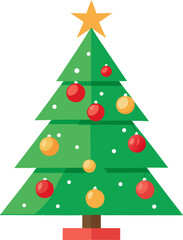 Obraz premium Christmas Tree icon