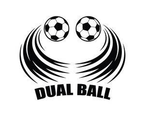 Obraz premium American Sports football Vector graphic showing fast movement