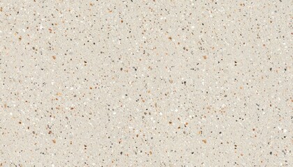 Neutral Bone Matte Terrazzo Texture Seamless Background