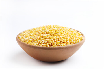 moong dal, specifically the split and husked yellow variety 
 Moong dal is a type of lentil,...