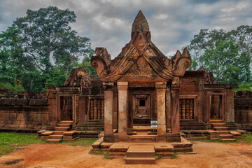 Banteay Srei Temple In Cambodia