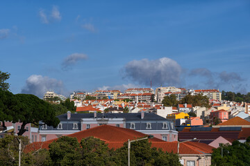 Belem District Skyline In Lisbon, Portugal