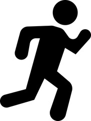 Outdoor Walking Icon , Featuring People, Exercise, Fitness, Hiking, Leisure, Nature, Park, Trail, Footsteps, and Healthy Lifestyle Symbols in Modern Vector Style for outdoor and travel business,