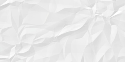 Wrinkle cardboard recycled ripped creased white crumple aged closeup craft document grunge recycling paper background.	