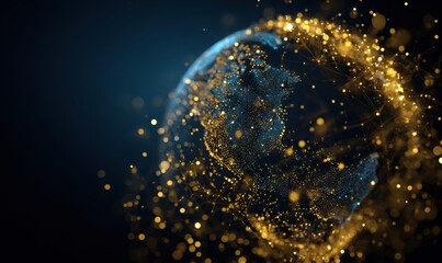 Digital globe, global network