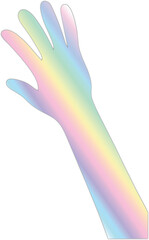 Pastel Colored Arm 