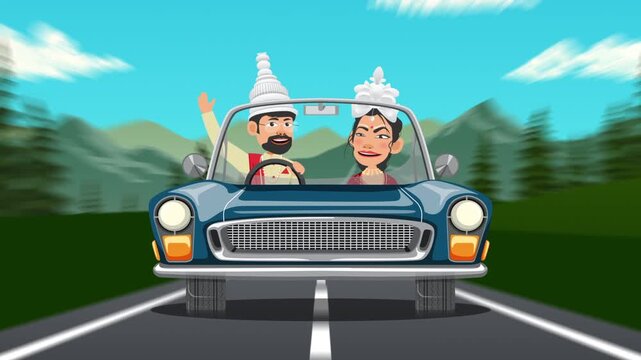 Bengali Wedding Couple and Traditional Marriage Rituals, Elegant Indian Wedding Celebration Graphics