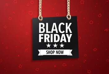 Black Friday holiday sale banner.