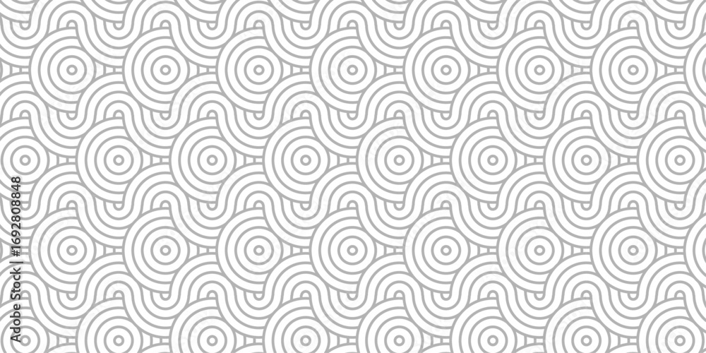 Poster minimal geometric overlapping abstract pattern creative fabric textile. seamless diamond overlap wav