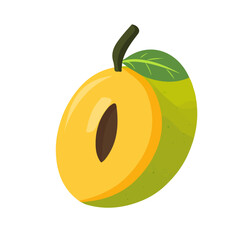 Minimal flat vector of a Kutki, 2D icon-style illustration on white background